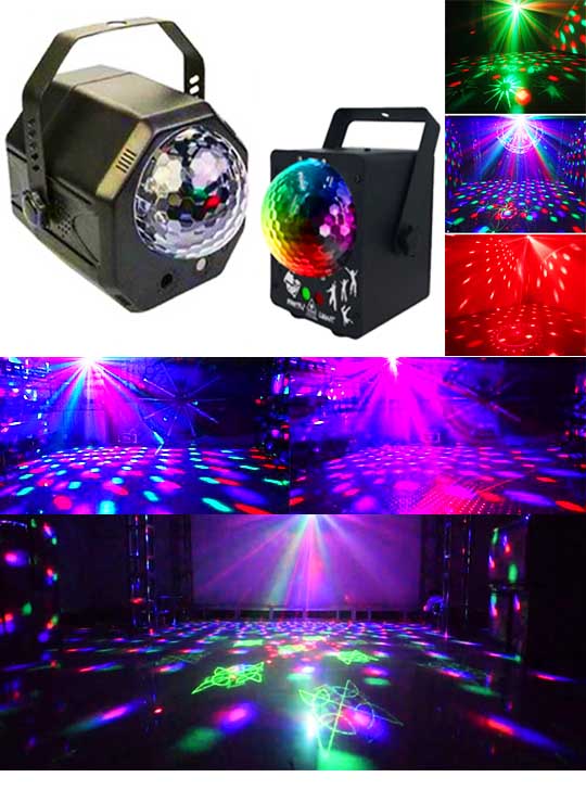 Оборудование для клуба на Новый год Диско проектор 3D RGB